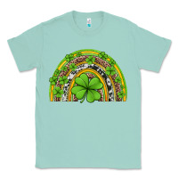 Seafoam western st patricks rainbow Classic Tee - Jasminsmagicworld