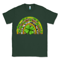 Sports Green western st patricks rainbow Classic Tee - Jasminsmagicworld