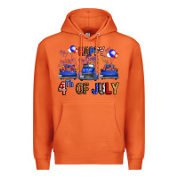 Carrot Western Truck Hello Fourth Of July America Premium Hoodie - FaDigitalArtStudio