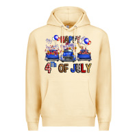 Western Truck Hello Fourth Of July America Premium Hoodie | Teevron