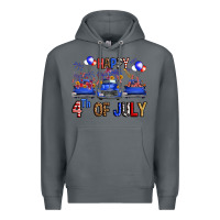 Rock Western Truck Hello Fourth Of July America Premium Hoodie - FaDigitalArtStudio