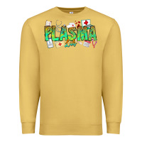 Antique Gold plasma lab Premium Sweatshirt - CowhideDigitalArt