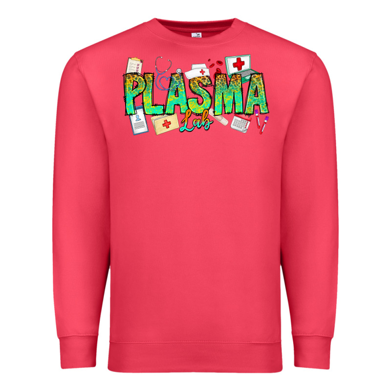 Plasma Lab Premium Sweatshirt by CowhideDigitalArt | Teevron