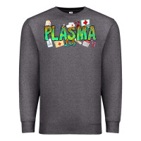 Charcoal Heather plasma lab Premium Sweatshirt - CowhideDigitalArt