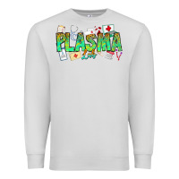Dove Grey plasma lab Premium Sweatshirt - CowhideDigitalArt