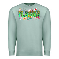 Seafoam plasma lab Premium Sweatshirt - CowhideDigitalArt