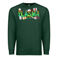 Sports Green plasma lab Premium Sweatshirt - CowhideDigitalArt