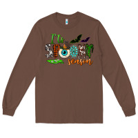 Chestnut It's spooky season Long Sleeve Tee - NancyCooperArtShop