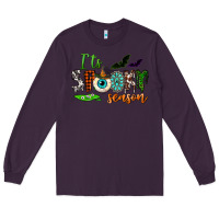 Plum It's spooky season Long Sleeve Tee - NancyCooperArtShop