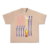 Burro American Flag Beer Urban Heavy Tee - Bettercallsaul