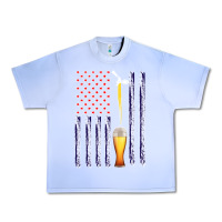 Grape Ice American Flag Beer Urban Heavy Tee - Bettercallsaul