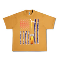 Peanut Butter American Flag Beer Urban Heavy Tee - Bettercallsaul