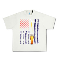 Pistachio American Flag Beer Urban Heavy Tee - Bettercallsaul