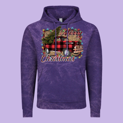 Merry Christmas Truck Vintage Hoodie Designed By Bettercallsaul