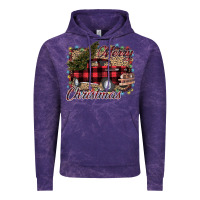 Cloud Purple Merry Christmas Truck Vintage Hoodie - Bettercallsaul