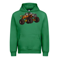 Emerald monster truck Urban Hoodie - Artiststas