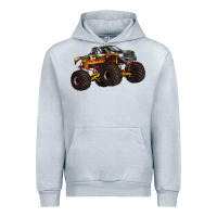 Heather Grey monster truck Urban Hoodie - Artiststas