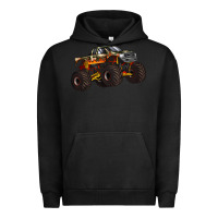 Pigment Black monster truck Urban Hoodie - Artiststas