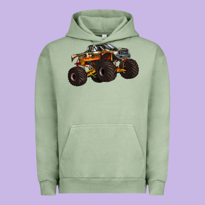 Monster Truck Urban Hoodie Designed By Artiststas