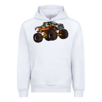 White monster truck Urban Hoodie - Artiststas
