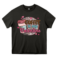 Asphalt coffee is my valentine Heavy Core Tee - MaliasSmallBusiness