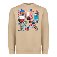 Mushroom american wine Heavyweight Sweatshirt - CowGirlArtShop