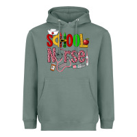 Sage School Nurse Heavyweight Hoodie - LillyAllenDesigns
