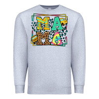 Heather Grey School bus driver mama Mother's day Premium Sweatshirt - LillyAllenDesigns