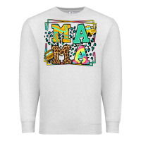 Oatmeal Heather School bus driver mama Mother's day Premium Sweatshirt - LillyAllenDesigns