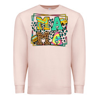 Pale Pink School bus driver mama Mother's day Premium Sweatshirt - LillyAllenDesigns