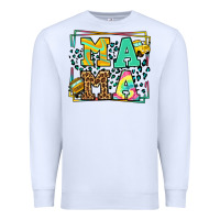 White School bus driver mama Mother's day Premium Sweatshirt - LillyAllenDesigns