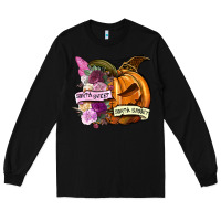 Black Sorta sweet sorta spooky Long Sleeve Tee - NancyCooperArtShop