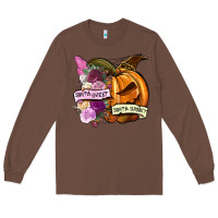 Chestnut Sorta sweet sorta spooky Long Sleeve Tee - NancyCooperArtShop