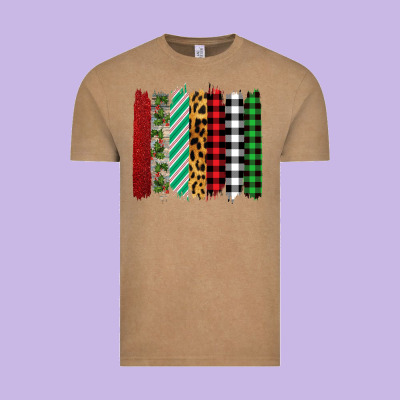 Christmas Brushstrokes Vintage Tee Designed By Bettercallsaul