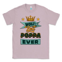 Lilac world's best poppa ever Classic Tee - Jasminsmagicworld