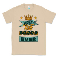 Mushroom world's best poppa ever Classic Tee - Jasminsmagicworld