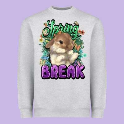 Easter Spring Break Easter Day Heavyweight Sweatshirt Designed By Howdyjamesfarm