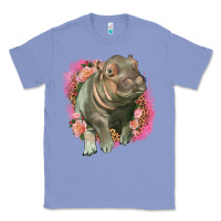 Colony Blue leopard baby hippo Classic Tee - LillyAllenDesigns