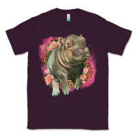 Plum leopard baby hippo Classic Tee - LillyAllenDesigns