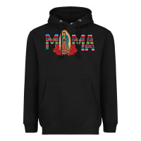 Black Mama Our Lady Heavyweight Hoodie - CowhideDigitalArt