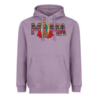 Lavender Mama Our Lady Heavyweight Hoodie - CowhideDigitalArt