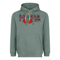 Sage Mama Our Lady Heavyweight Hoodie - CowhideDigitalArt