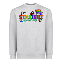 Straight Agains Hate Heavyweight Sweatshirt | Teevron