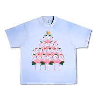 Grape Ice Christmas Tree Flamingo Urban Heavy Tee - Bettercallsaul