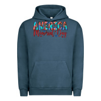 Pigment Midnight Navy america memorial day Urban Hoodie - Artiststas