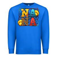 True Royal Softball nana leopard frame Premium Sweatshirt - LillyAllenDesigns