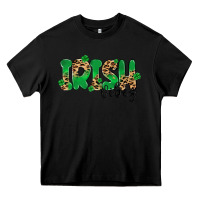 Black ırısh vibes Heavy Core Tee - MaliasSmallBusiness