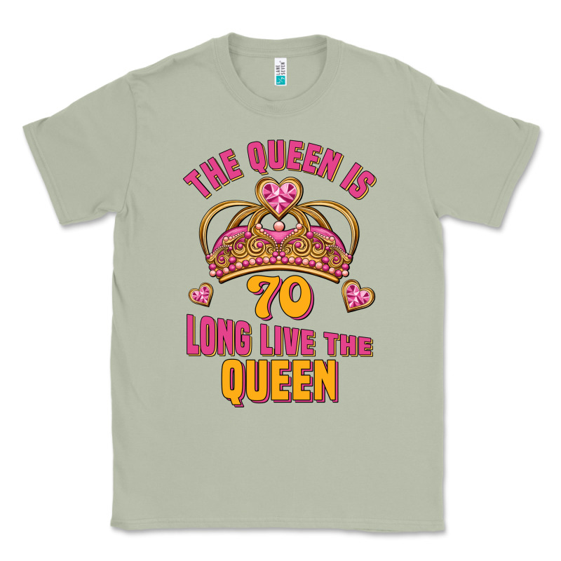 The Queen Is 70 Long Live The Queen Classic Tee by Jasminsmagicworld | Teevron