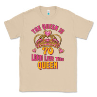 Mushroom the queen is 70 long live the queen Classic Tee - Jasminsmagicworld