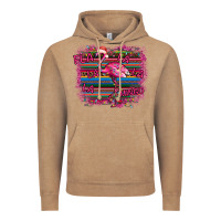 Vintage Coffee Flamingo Christmas Vintage Hoodie - Bettercallsaul